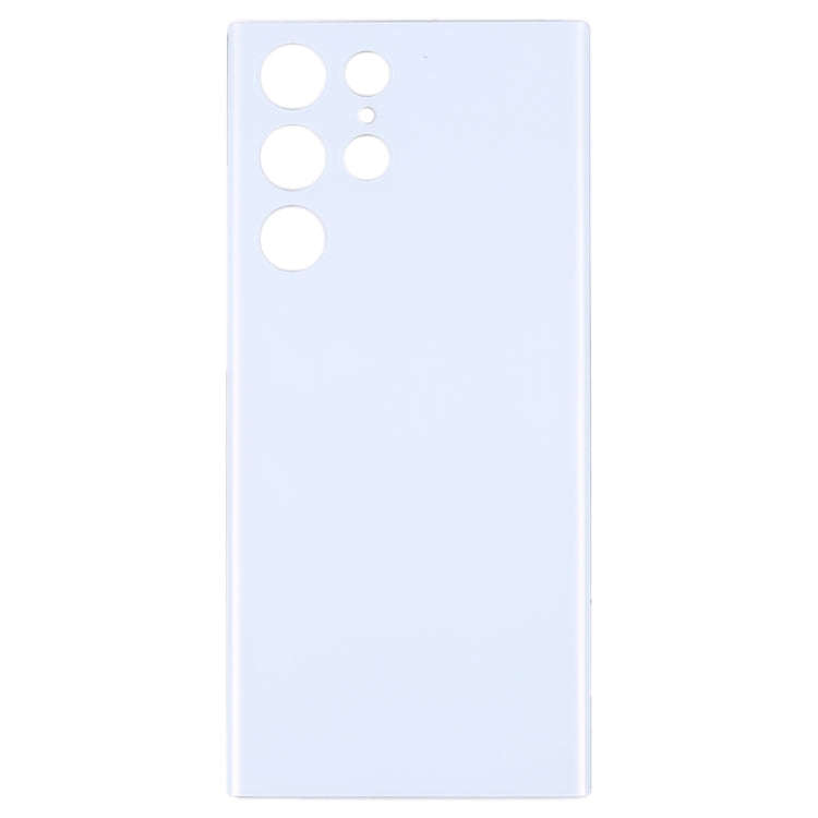 For Samsung Galaxy S22 Ultra Battery Back Cover (White)