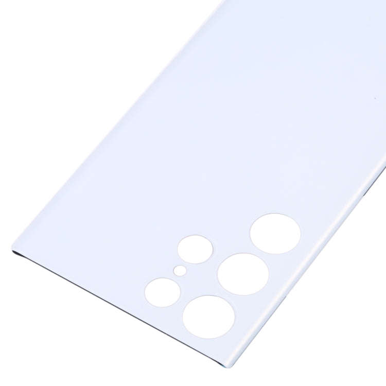 For Samsung Galaxy S22 Ultra Battery Back Cover (White)