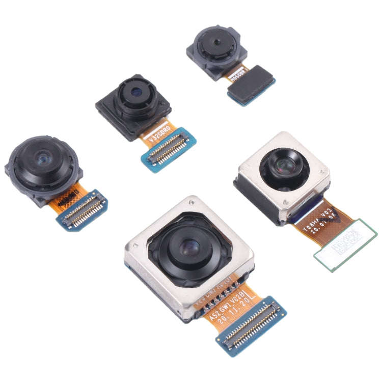 For Samsung Galaxy A72 SM-A725 Original Camera Set (Telephoto + Macro + Wide + Main Camera + Fron...