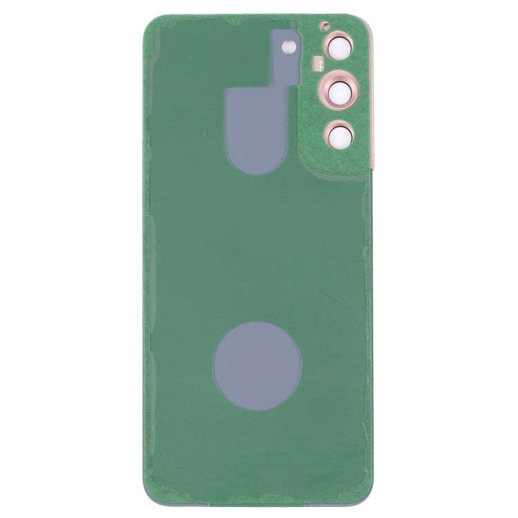 For Samsung Galaxy S22+ 5G SM-S906B Battery Back Cover with Camera Lens Cover (Pink)