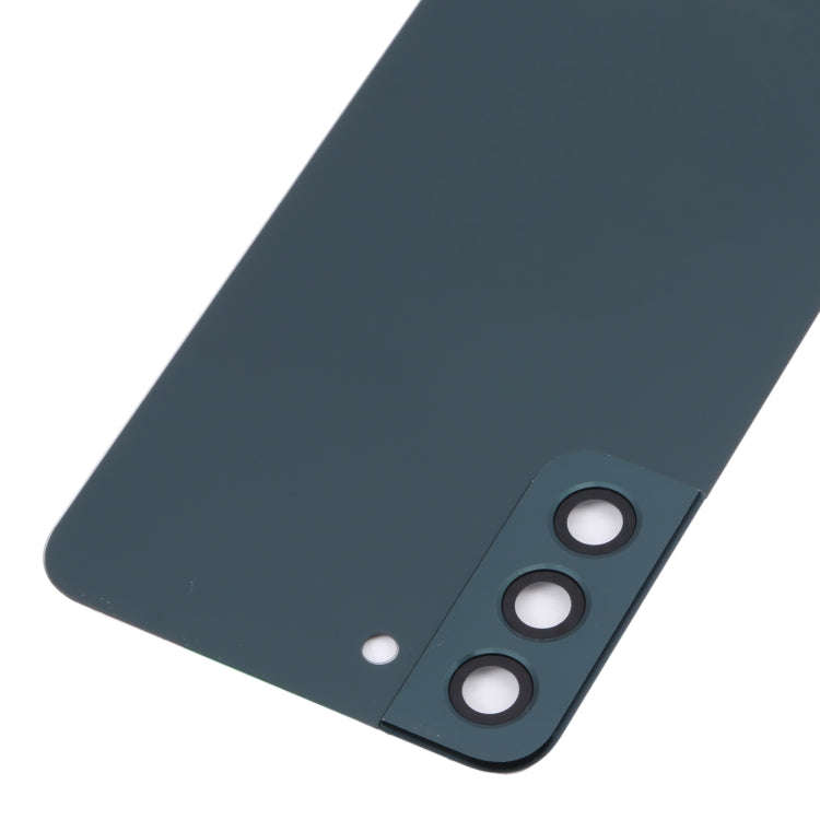 For Samsung Galaxy S22+ 5G SM-S906B Battery Back Cover with Camera Lens Cover (Green)