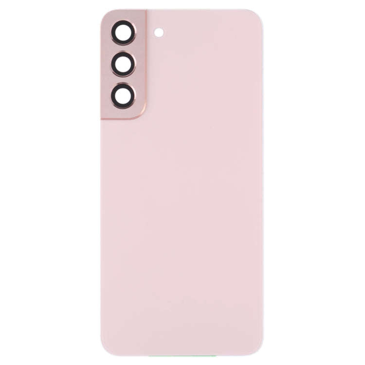 For Samsung Galaxy S22+ 5G SM-S906B Battery Back Cover with Camera Lens Cover (Gold)