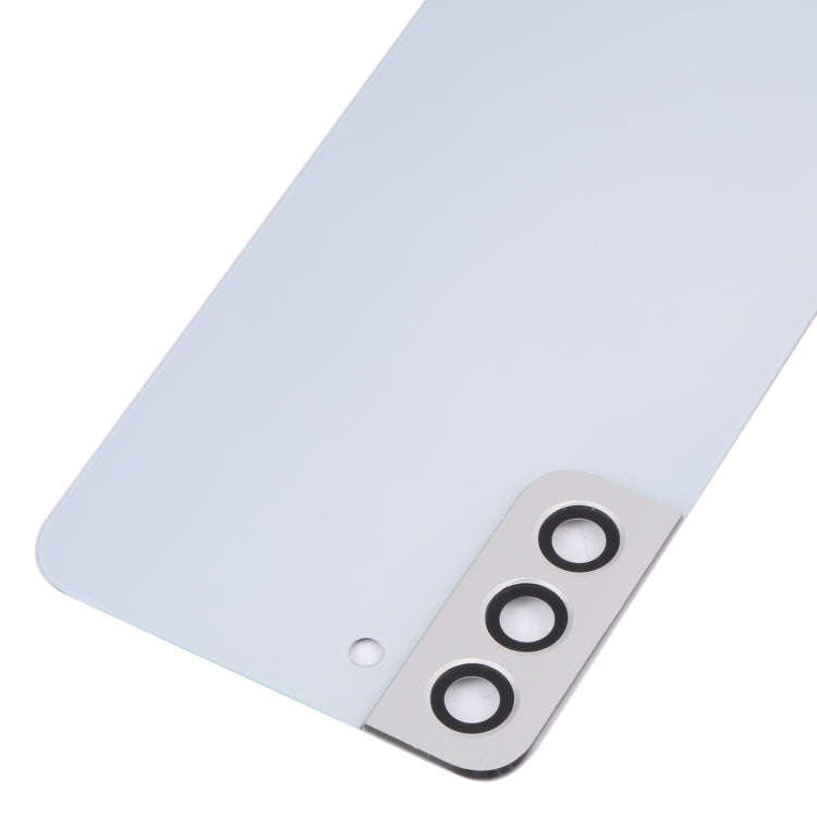 For Samsung Galaxy S22+ 5G SM-S906B Battery Back Cover with Camera Lens Cover (White)