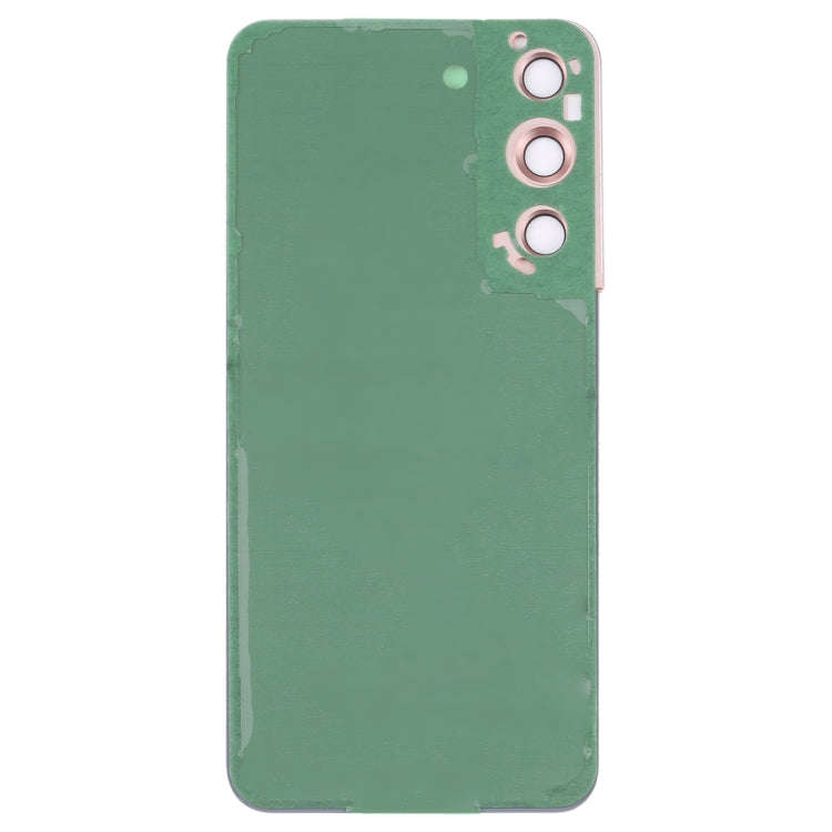 For Samsung Galaxy S22 5G SM-S901B Battery Back Cover with Camera Lens Cover (Pink)