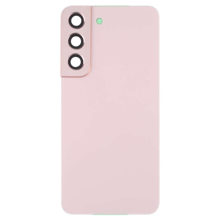 For Samsung Galaxy S22 5G SM-S901B Battery Back Cover with Camera Lens Cover (Gold)