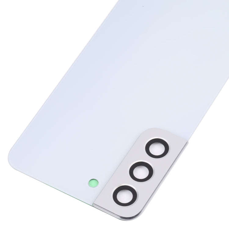 For Samsung Galaxy S22 5G SM-S901B Battery Back Cover with Camera Lens Cover (White)