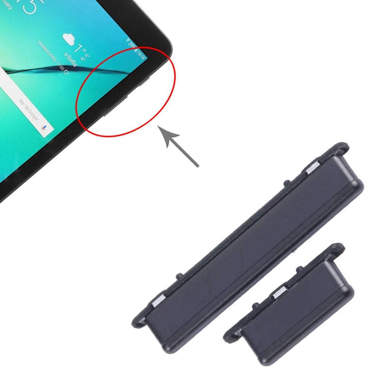 Power Button and Volume Control Button for Samsung Galaxy Tab S3 9.7 SM-T820/T823/T825/T827 (Black)