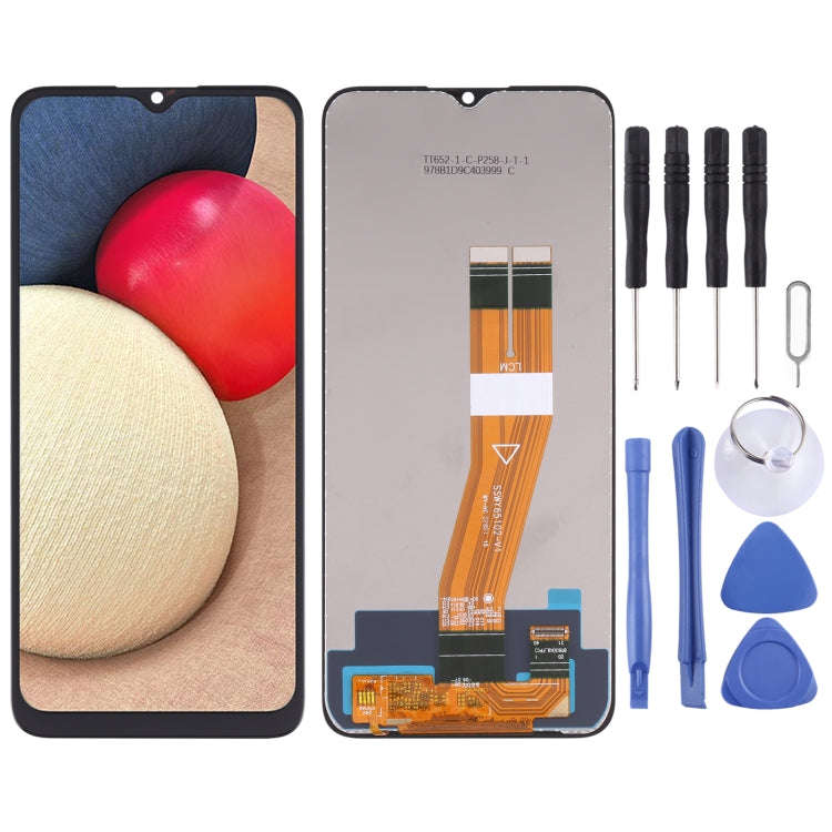 LCD Screen and Digitizer Full Assembly For Samsung Galaxy A02S SM-A025F