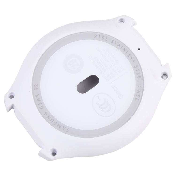 Rear Housing Cover with Glass Lens For Samsung Gear S2 SM-R720 (White)
