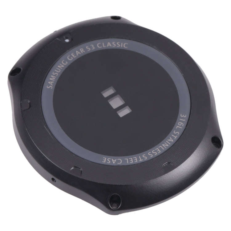 Rear Housing Cover with Glass Lens For Samsung Gear S3 Classic SM-R770 (Black)