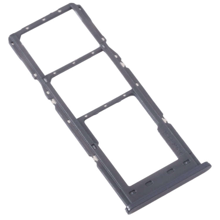 For Samsung Galaxy A23 SM-A235 Original SIM Card Tray + SIM Card Tray + Micro SD Card Tray (Black)
