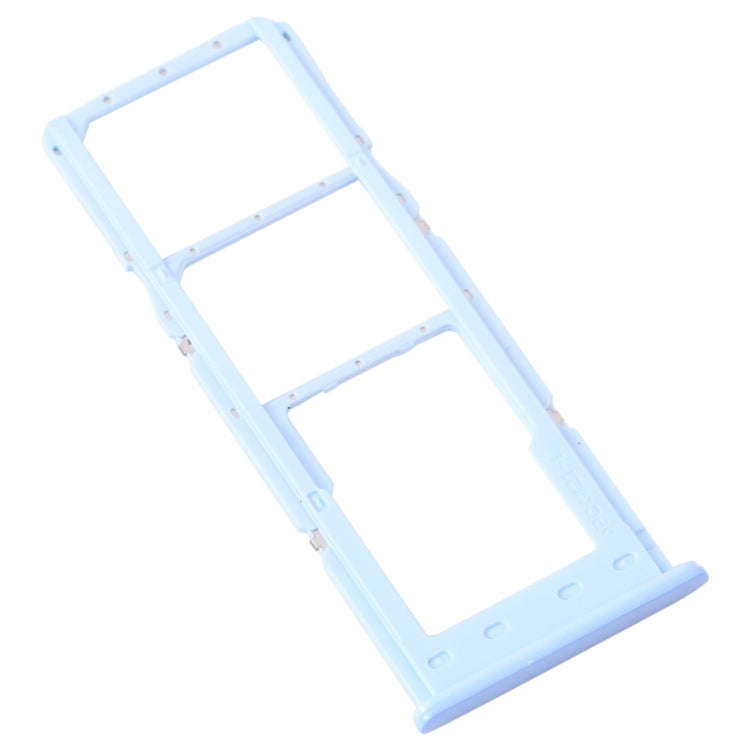 For Samsung Galaxy A23 SM-A235 Original SIM Card Tray + SIM Card Tray + Micro SD Card Tray (Blue)