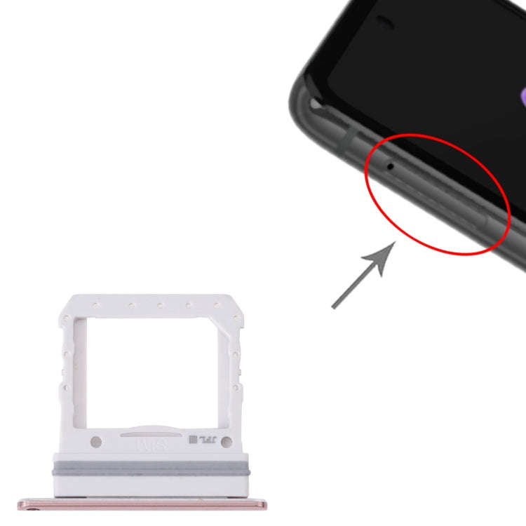For Samsung Galaxy Z Flip 5G SM-F707B Original SIM Card Tray (Gold)