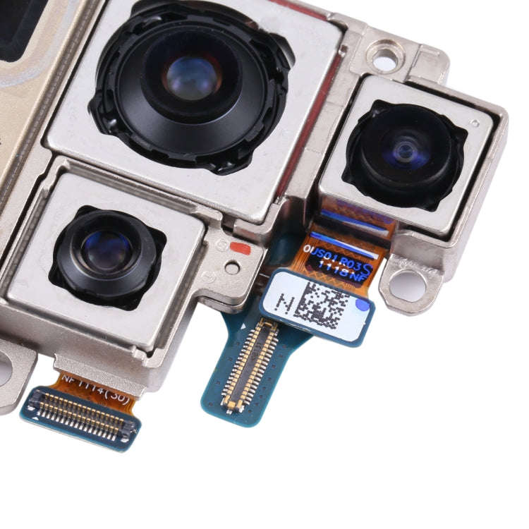 For Samsung Galaxy S21 Ultra 5G SM-G998B Original Camera Set (Telephoto + Depth + Wide + Main Cam...