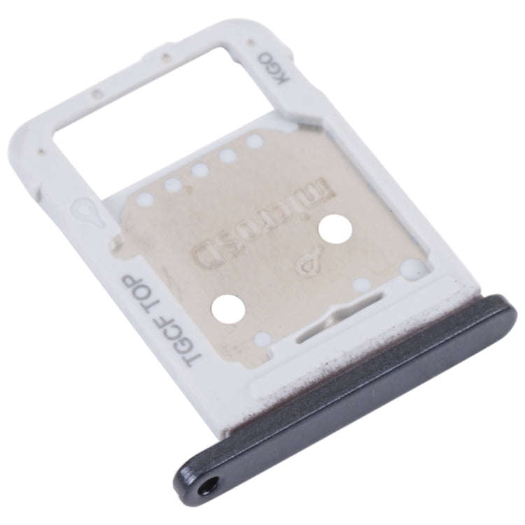 For Samsung Galaxy Tab S7 FE SM-T736 SIM Card Tray + Micro SD Card Tray (Black)