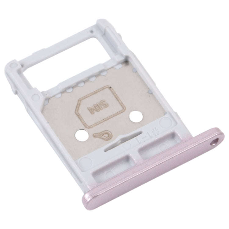 For Samsung Galaxy Tab S7 FE SM-T736 SIM Card Tray + Micro SD Card Tray (Pink)