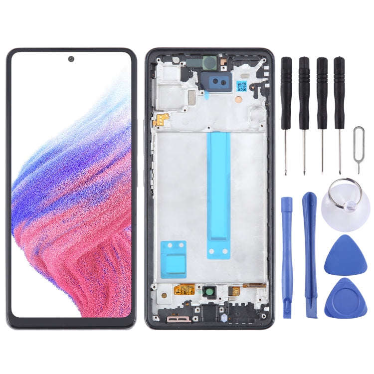 incell LCD Screen For Samsung Galaxy A53 5G SM-A536 Digitizer Full Assembly with Frame,Not Suppor...