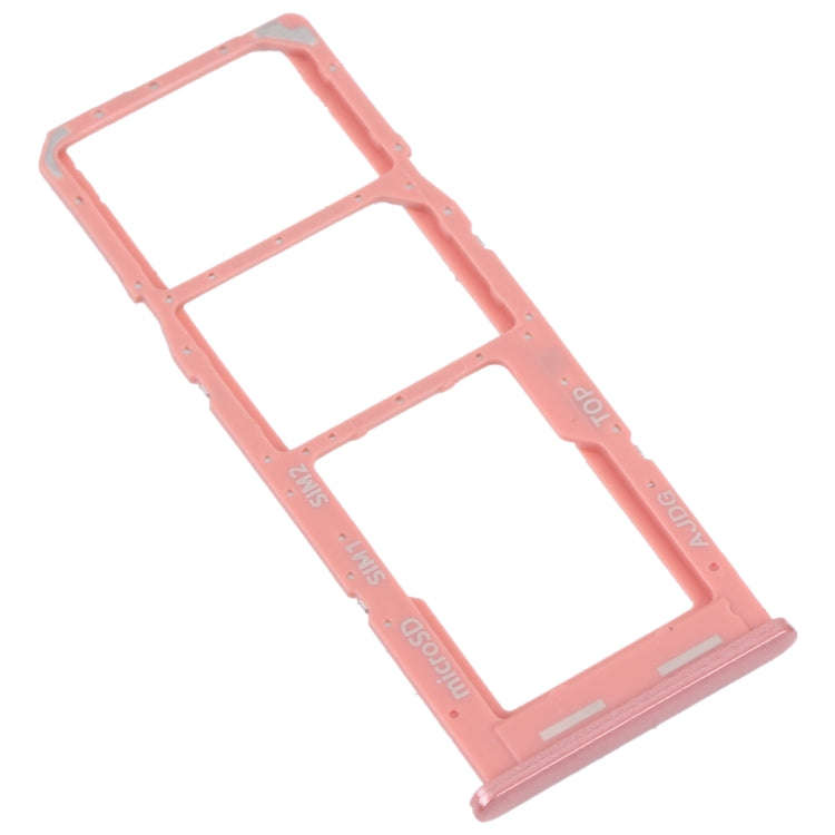 For Samsung Galaxy A04s SM-A047F Original SIM Card Tray + SIM Card Tray + Micro SD Card Tray (Pink)