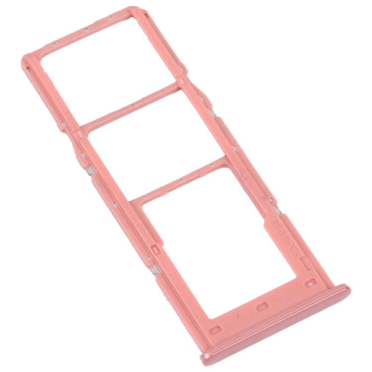 For Samsung Galaxy A04s SM-A047F Original SIM Card Tray + SIM Card Tray + Micro SD Card Tray (Pink)