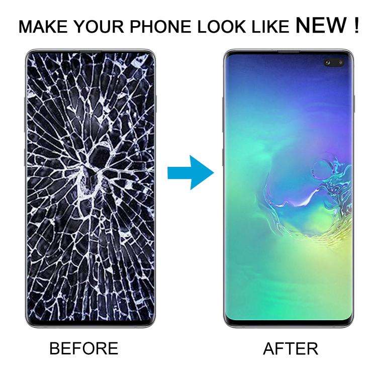 For Samsung Galaxy S10+ SM-G975F 6.38 inch TFT LCD Screen Digitizer Full Assembly with Frame, Not...