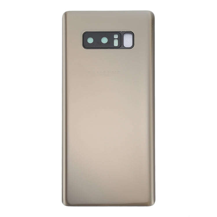 For Galaxy Note 8 Back Cover with Camera Lens Cover (Gold)