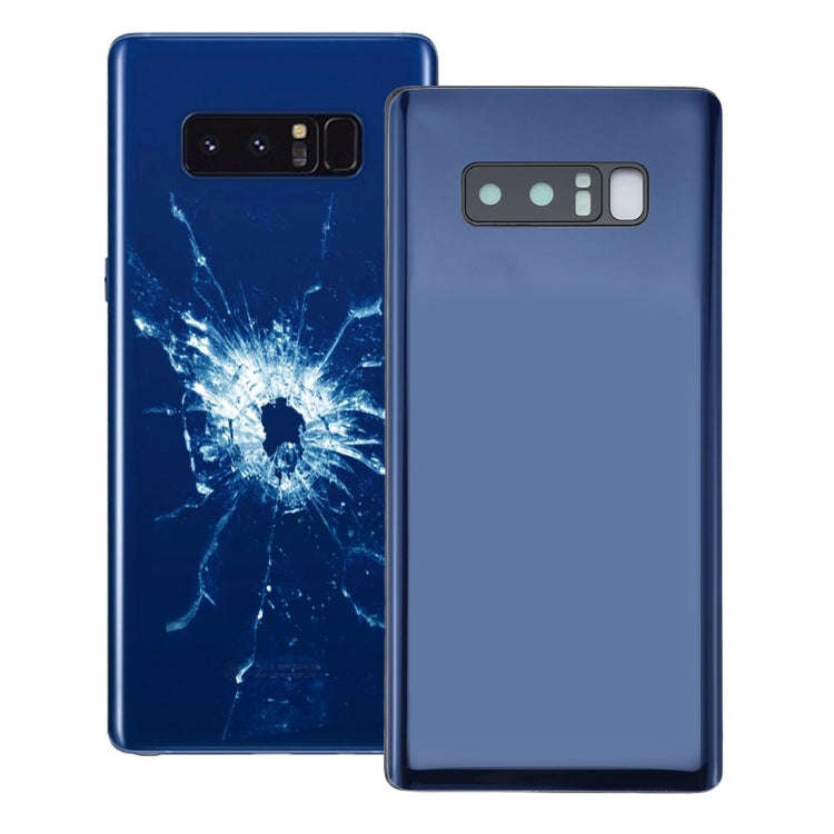 For Galaxy Note 8 Back Cover with Camera Lens Cover (Blue)