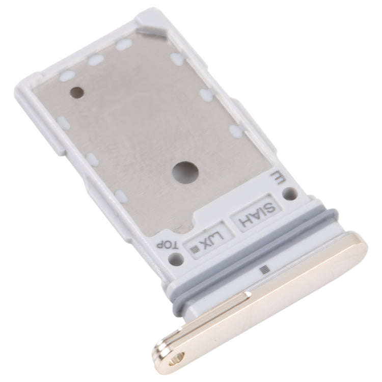 For Samsung Galaxy S23 Ultra SM-S918B Original SIM Card Tray + SIM Card Tray(Gold)