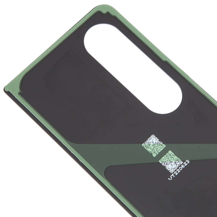 For Samsung Galaxy Z Fold4 SM-F936B Battery Back Cover with Camera Lens Cover(Black)