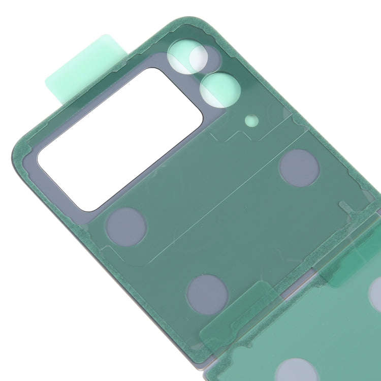 For Samsung Galaxy Z Flip4 SM-F721B Battery Back Cover with Camera Lens Cover(Gold)