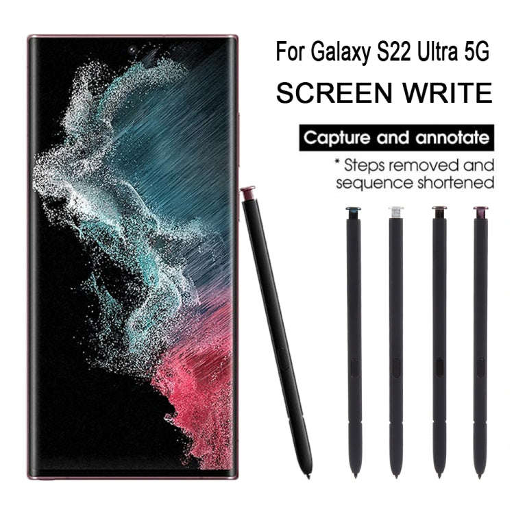 For Samsung Galaxy S22 Ultra 5G SM-908B Screen Touch Pen, Bluetooth Not Supported (Green)