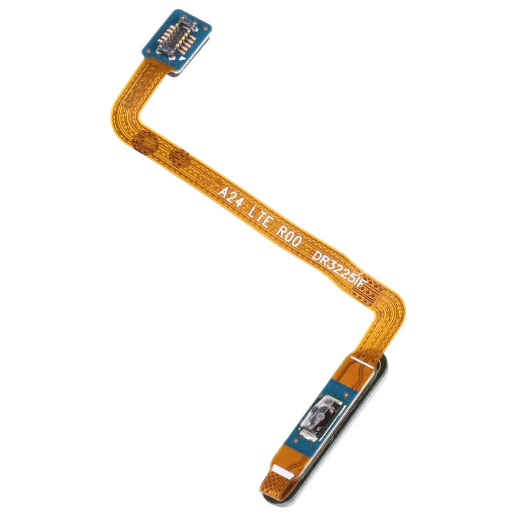 For Samsung Galaxy A24 4G SM-A245F Original Fingerprint Sensor Flex Cable (Green)