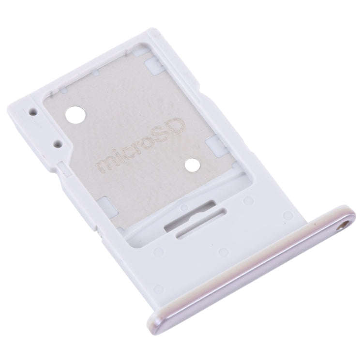 For Samsung Galaxy A54 SM-A546 Original SIM Card Tray + Micro SD Card Tray (Gold)