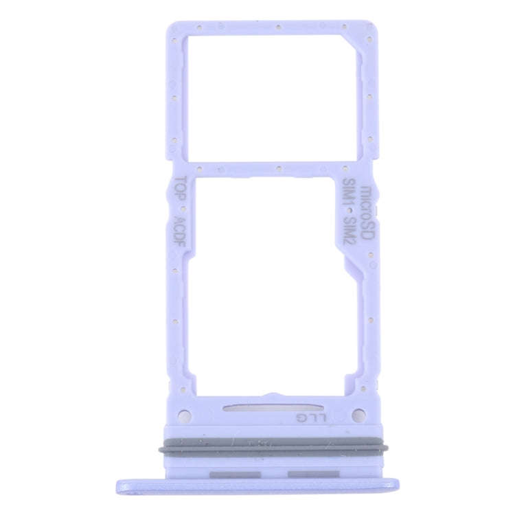 For Samsung Galaxy A34 SM-A346 Original SIM Card Tray + SIM / Micro SD Card Tray (Purple)
