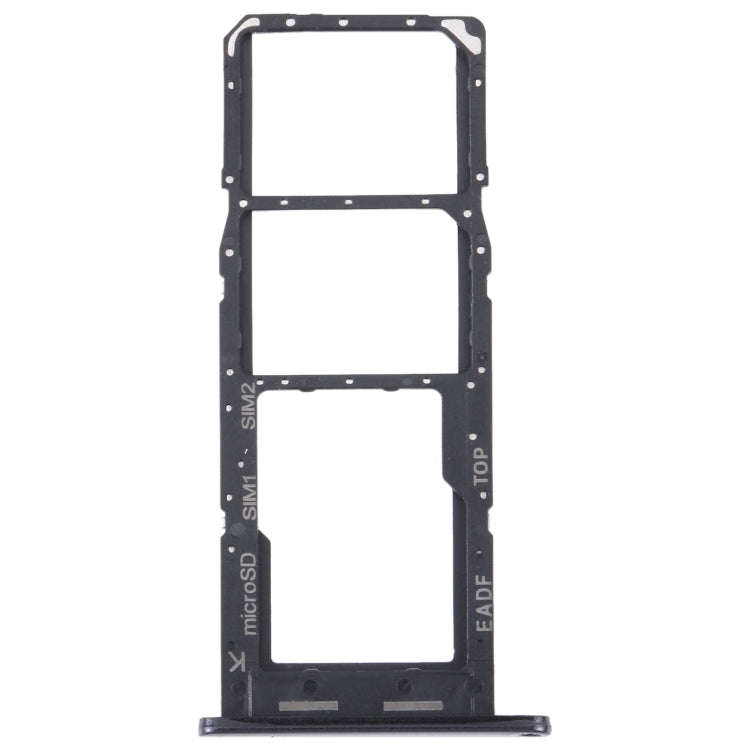 For Samsung Galaxy F14 5G Original SIM Card Tray + SIM Card Tray + Micro SD Card Tray (Black)