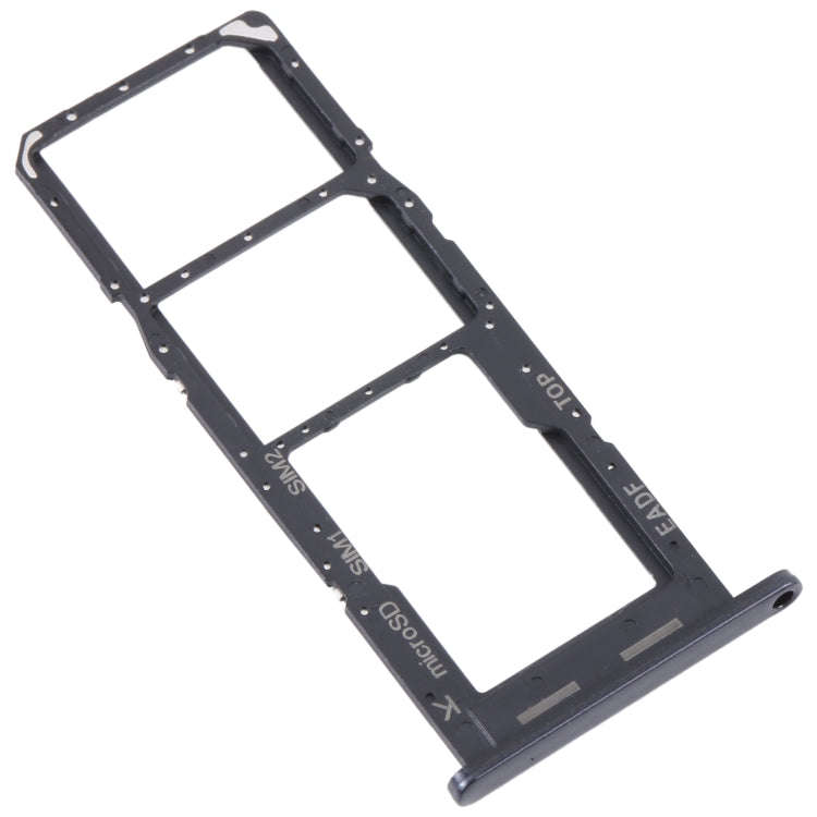 For Samsung Galaxy F14 5G Original SIM Card Tray + SIM Card Tray + Micro SD Card Tray (Black)