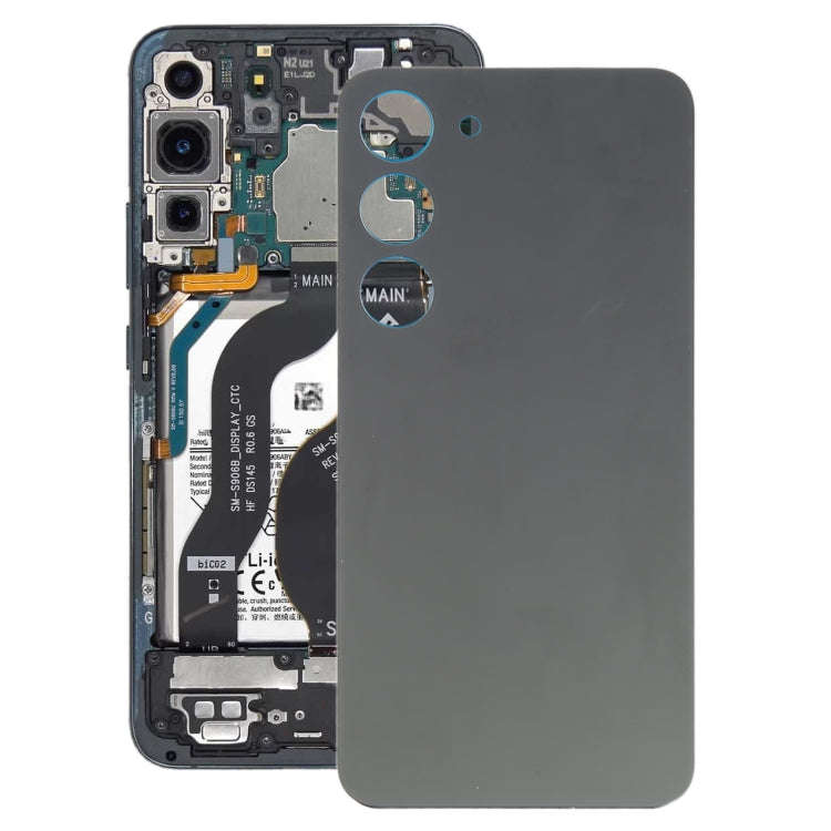 For Samsung Galaxy S23 SM-S911B OEM Glass Battery Back Cover(Green)