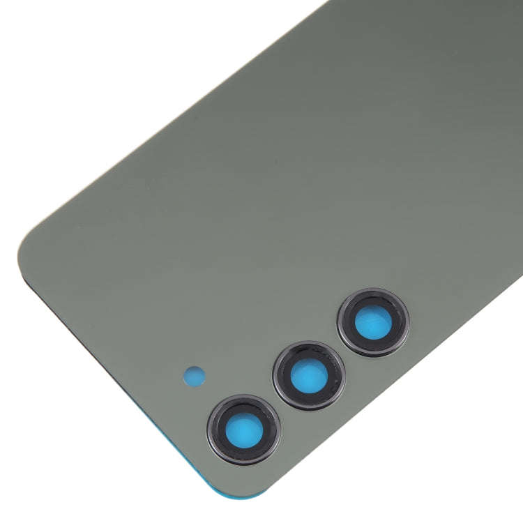 For Samsung Galaxy S23 SM-S911B OEM Glass Battery Back Cover with Camera Lens Cover(Green)