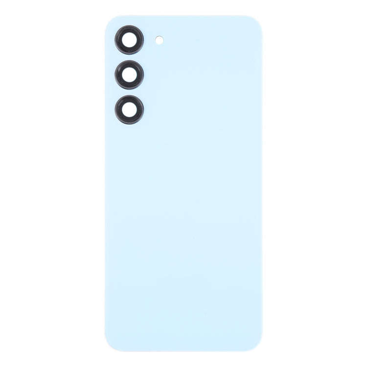 For Samsung Galaxy S23+ SM-S916B OEM Glass Battery Back Cover with Camera Lens Cover(Blue)
