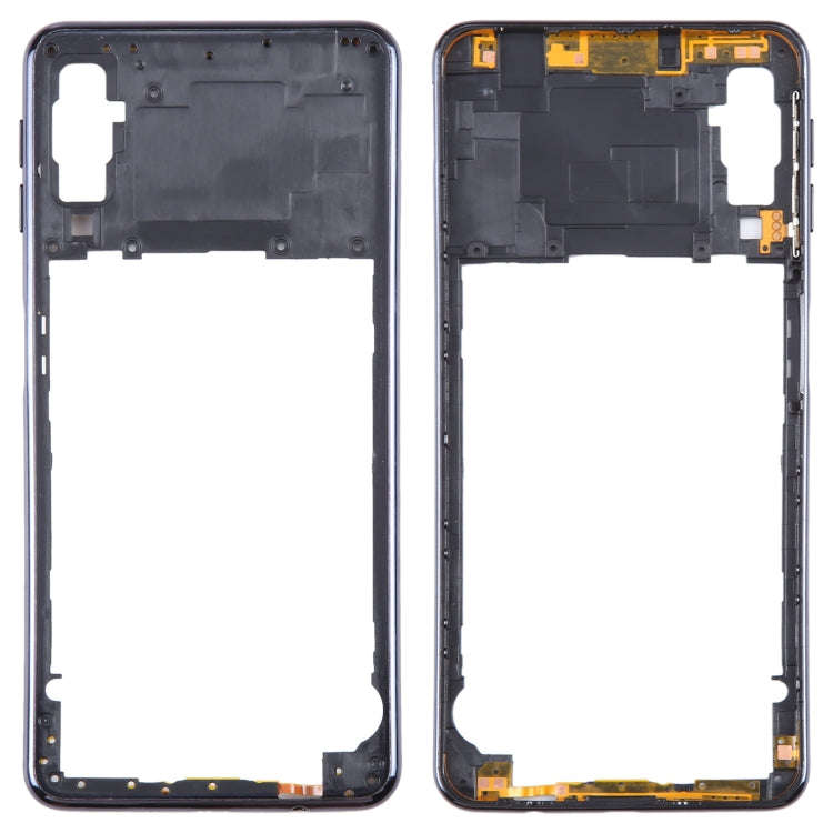 For Samsung Galaxy A7 2018 SM-A750 Middle Frame Bezel Plate (Black)