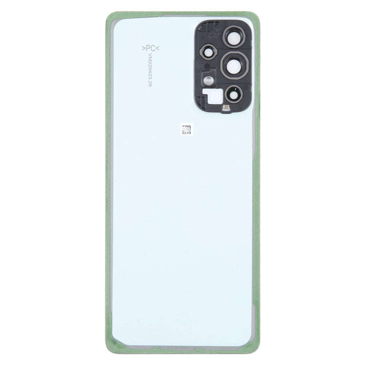 For Samsung Galaxy A73 5G SM-A736B Original Battery Back Cover with Camera Lens Cover(Green)