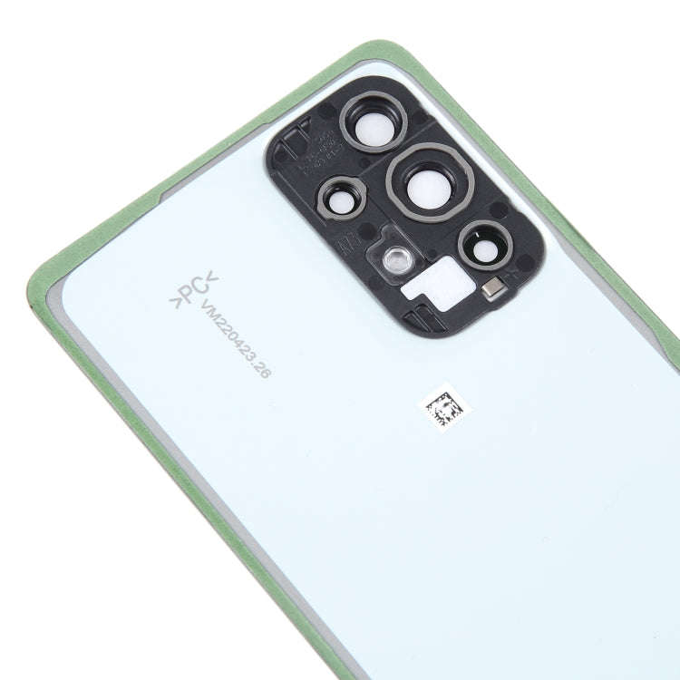 For Samsung Galaxy A73 5G SM-A736B Original Battery Back Cover with Camera Lens Cover(Green)