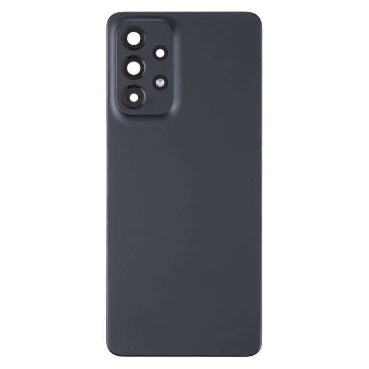 For Samsung Galaxy A53 5G SM-A536B Original Battery Back Cover with Camera Lens Cover(Black)