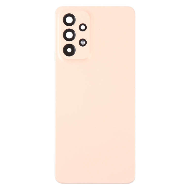 For Samsung Galaxy A53 5G SM-A536B Original Battery Back Cover with Camera Lens Cover(Pink)