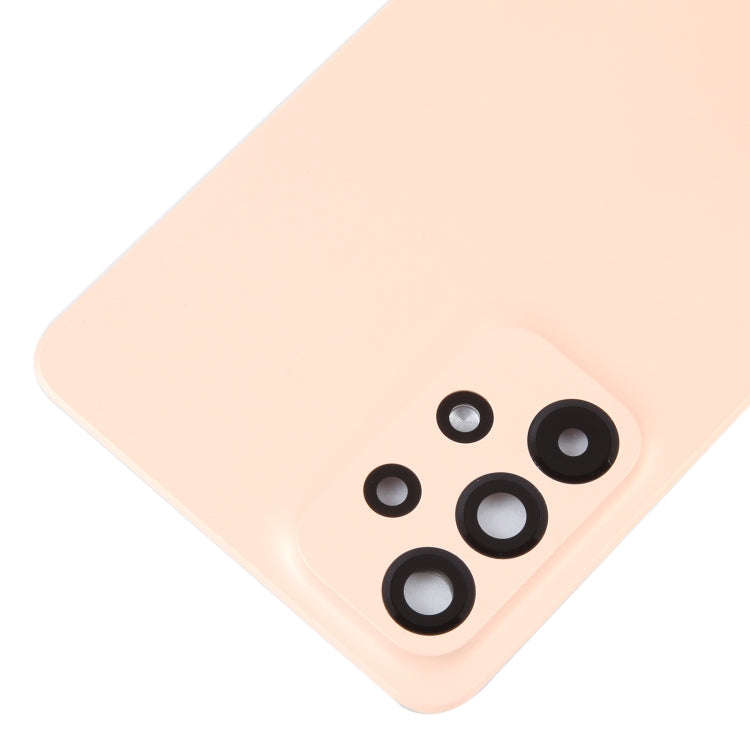 For Samsung Galaxy A53 5G SM-A536B Original Battery Back Cover with Camera Lens Cover(Pink)