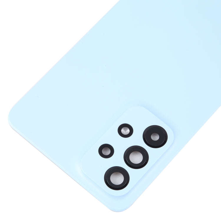 For Samsung Galaxy A53 5G SM-A536B Original Battery Back Cover with Camera Lens Cover(Blue)