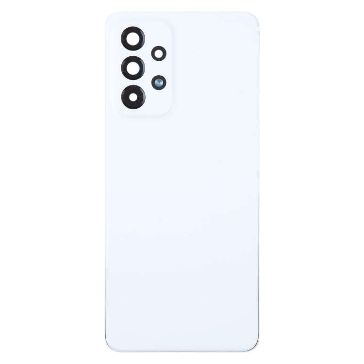 For Samsung Galaxy A53 5G SM-A536B Original Battery Back Cover with Camera Lens Cover(White)