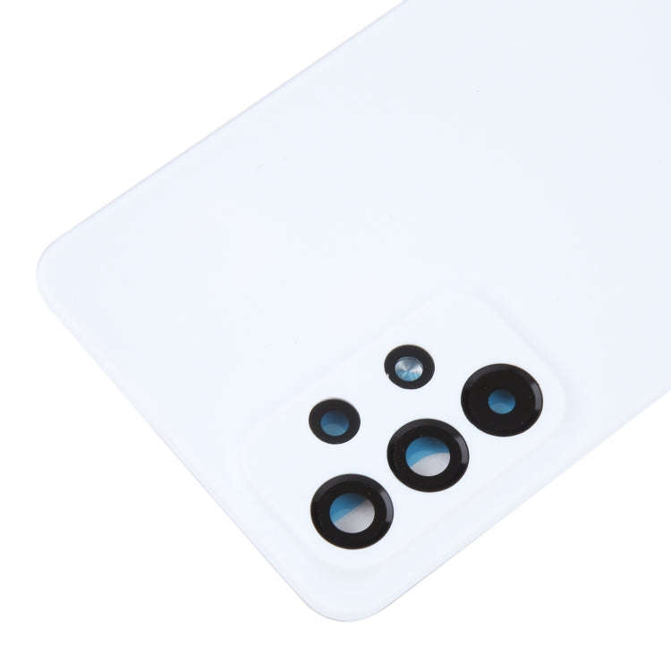 For Samsung Galaxy A53 5G SM-A536B Original Battery Back Cover with Camera Lens Cover(White)