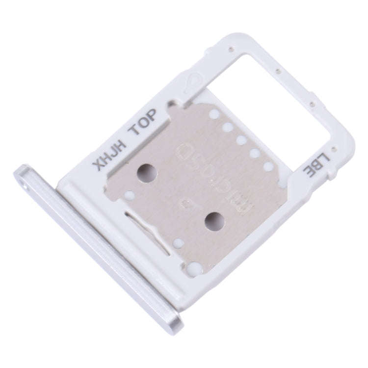 For Samsung Galaxy Tab S8+ SM-X800 Original SIM Card Tray + Micro SD Card Tray (Silver)