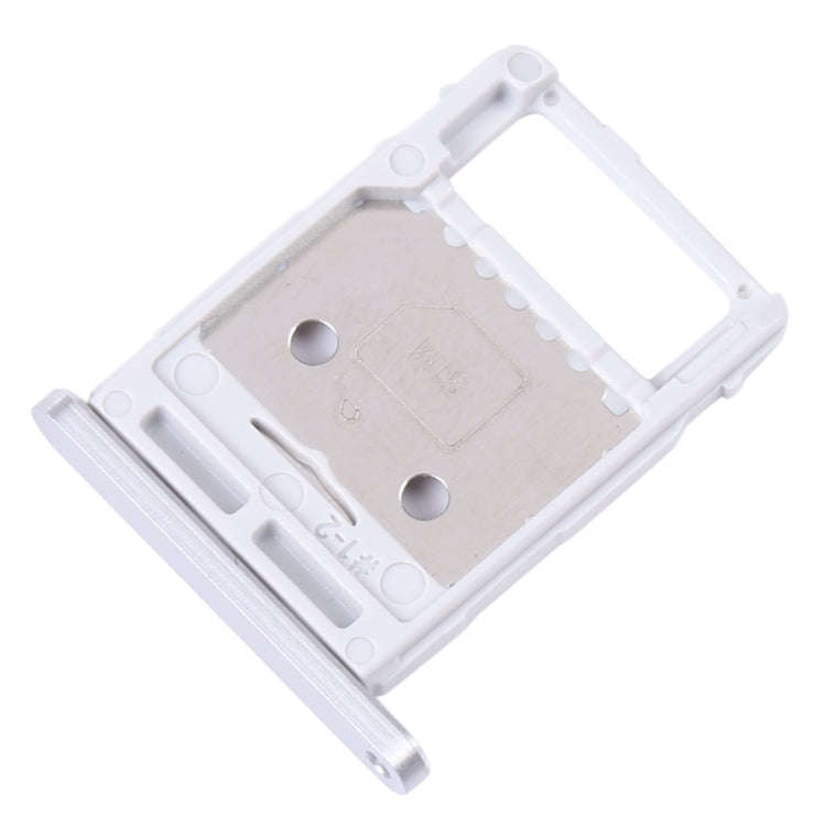 For Samsung Galaxy Tab S8+ SM-X800 Original SIM Card Tray + Micro SD Card Tray (Silver)