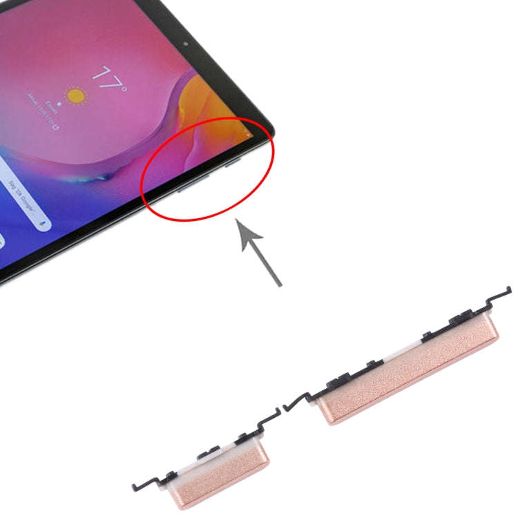 For Samsung Galaxy Tab A 10.1 2019 SM-T510 Original Power Button + Volume Button Control Button (...